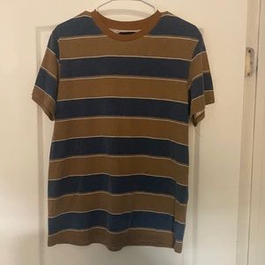 Blue Crown Blue/Brown Stripped T-Shirt